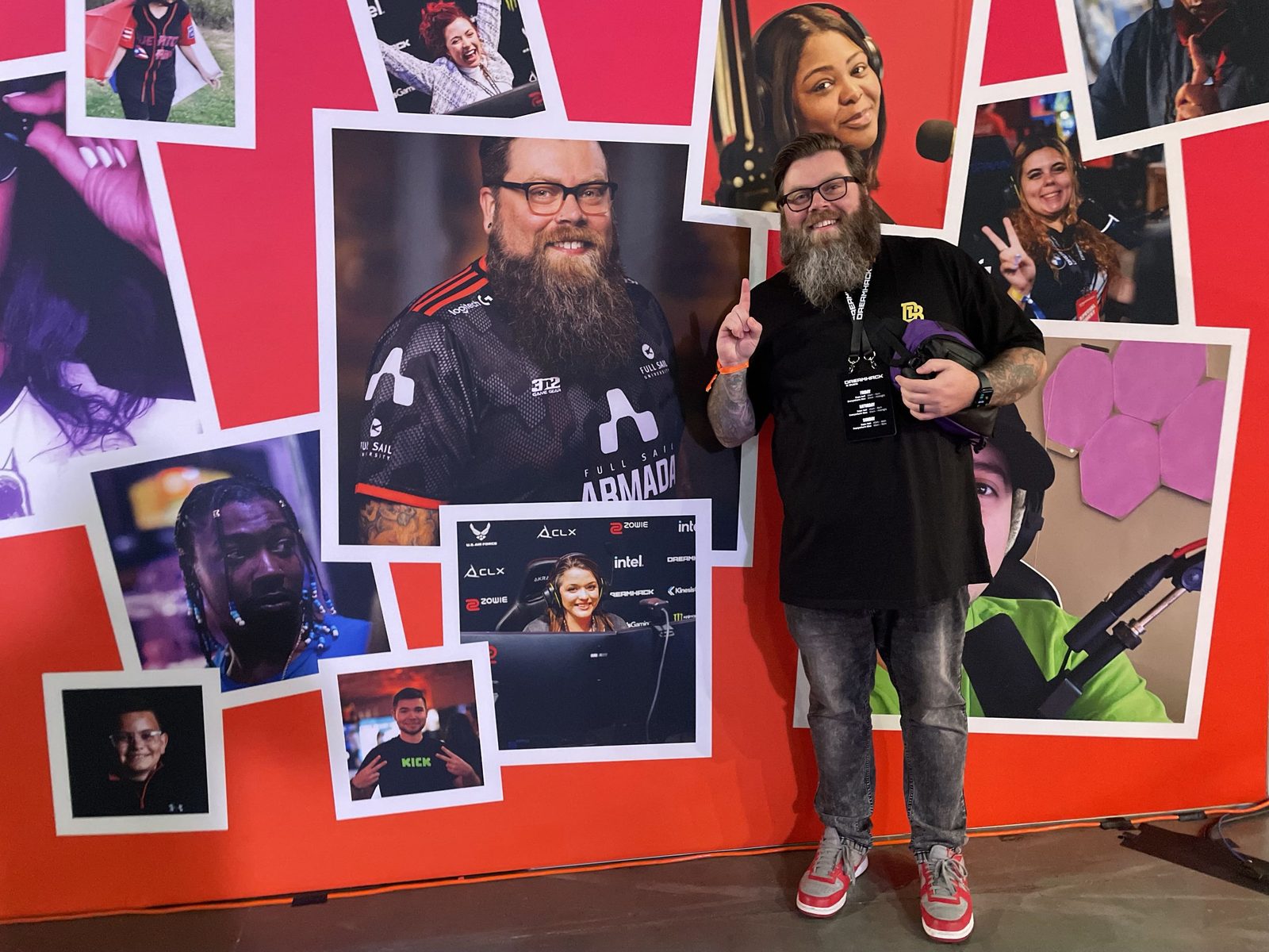 Full Sail collegiate esports jersey featured at DreamHack